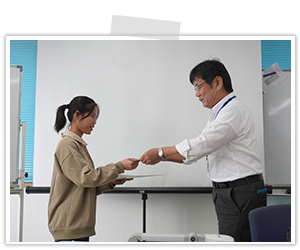 2025.10.21　2024 First Half Award for Perfect Attendance and Diligence